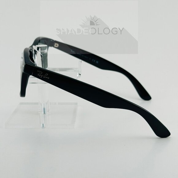 Ray-Ban Sunglasses New Wayfarer Classic RB2132 901 Black Green G-15 Lens 58mm main image 9